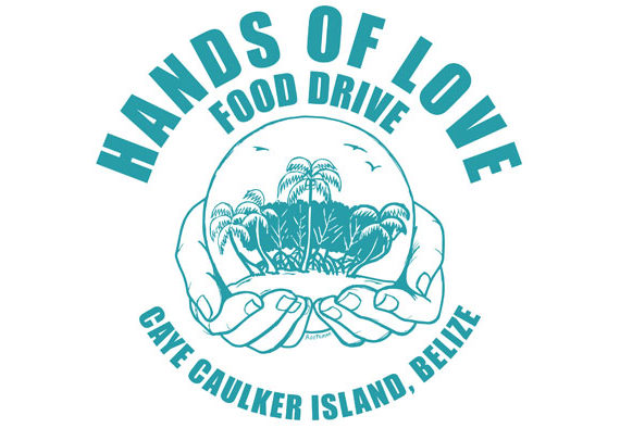 hands of love food drive logo